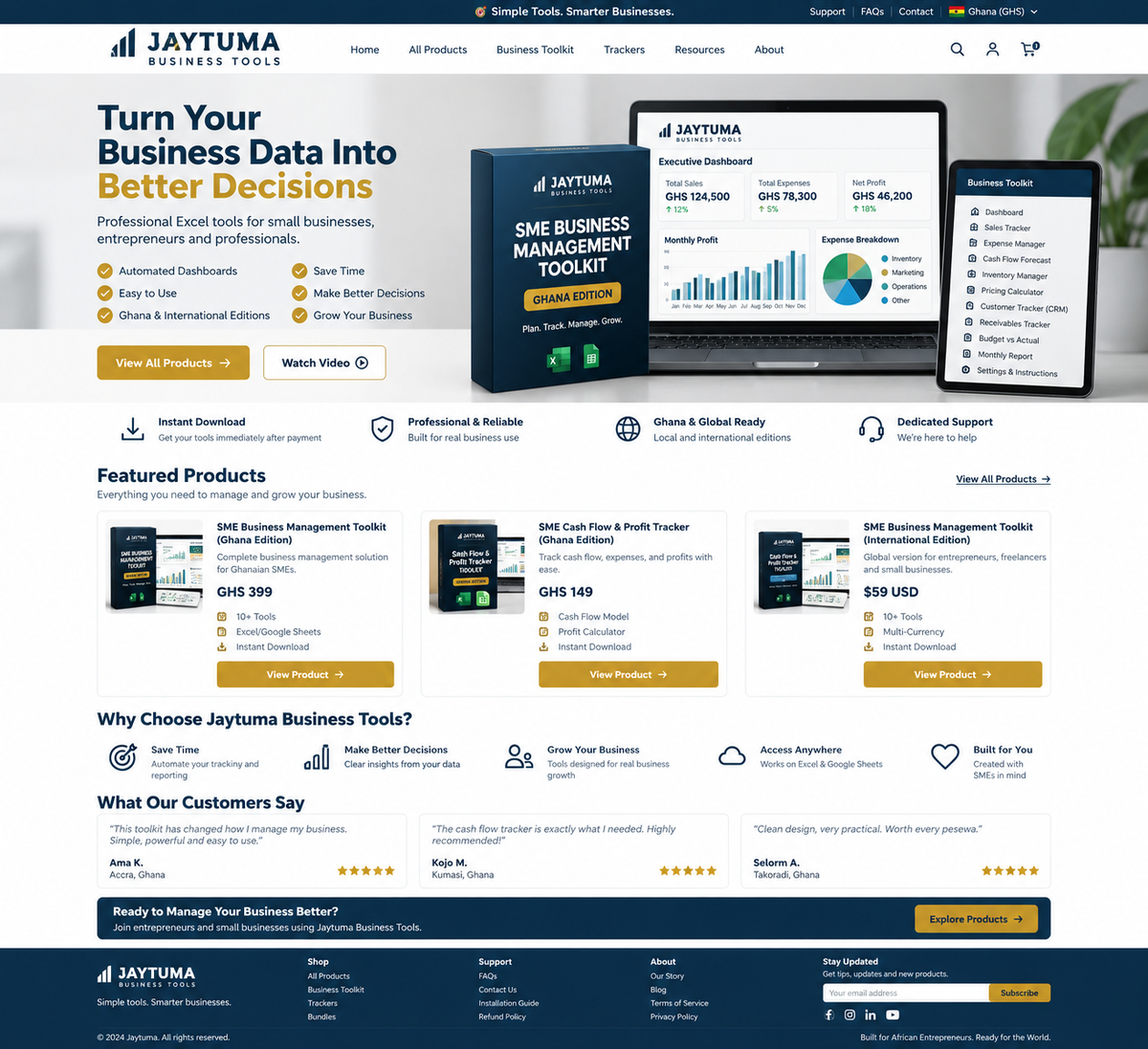 Jaytuma Business Tools premium digital business management tools